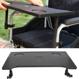 Wheelchair Tray Table with Cup Holder - Universal Lap Tray for Eating & Activities